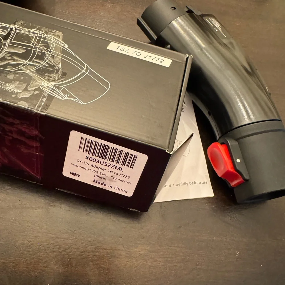Tesla to J1772 Electric Vehicles Charging Adapter – 60 Amp High Power Converter
